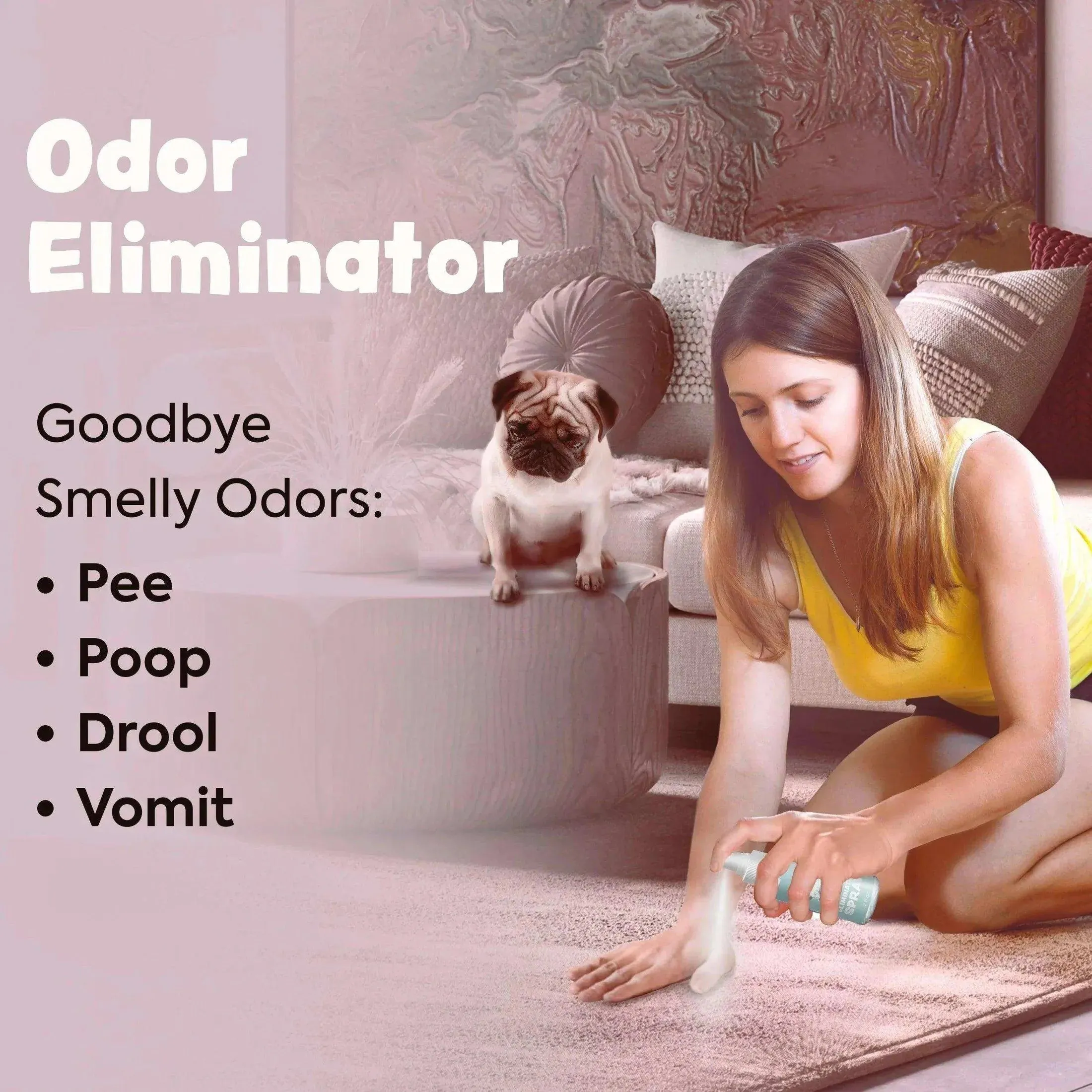 Bark & Clean Pup Odor Eliminator Spray