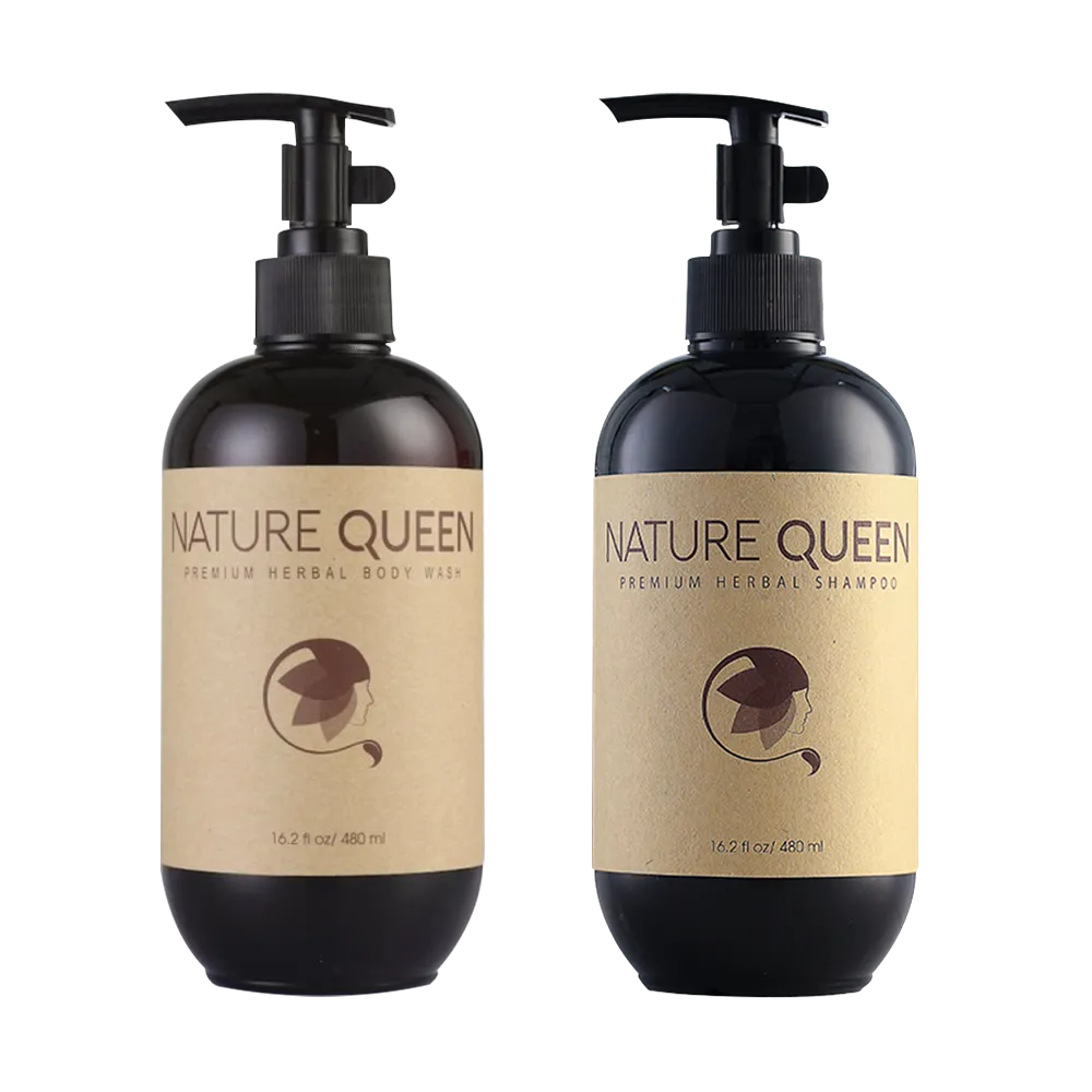 Nature Queen Shampoo And Body Wash 480ml